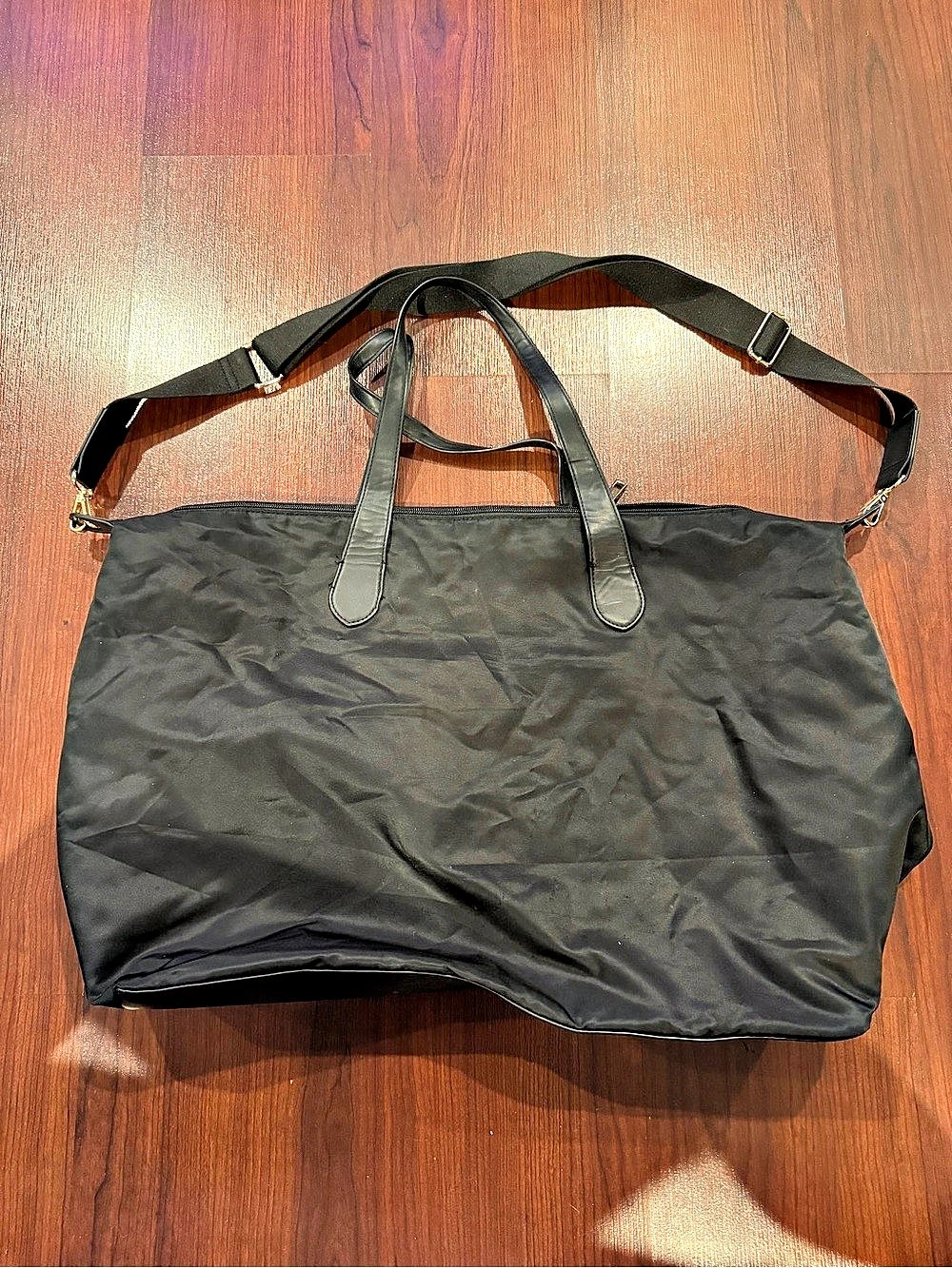 A New Day Black Duffle Bag